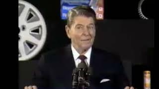 Ronald Reagan tells a Soviet joke about buying a car .               Buying TESLA today
