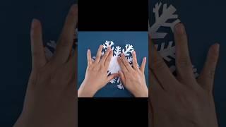 Easy Craft|| Paper 3D Snowflake|| #craft #shorts #artgallery #artwork #art #painting #new #diy