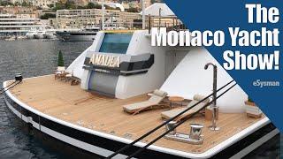 Welcome to the Monaco Yacht Show! - Massive SuperYachts!