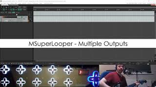 MSuperLooper - Multiple Outputs in Reaper