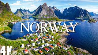 12 HOURS DRONE FILM:" NORWAY in 4K "+ Relaxation Film 4K ( beautiful places in the world 4k )