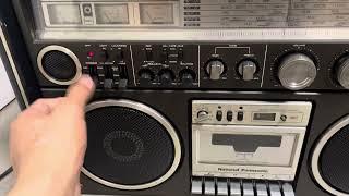 National panasonic rs-4360 radio cassette