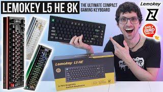 2025's Ultimate Compact Magnetic Gaming Keyboard! - Lemokey L5 HE 8K Review & Test (Fully Metal)