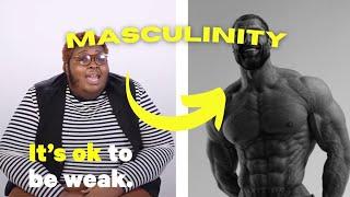 Reject weakness, embrace masculinity (отвергни слабость, прими мужественность)