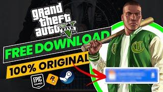 How To Download GTA 5 In Your PC/Laptop  Get Original GTA 5 For FREE 2024!