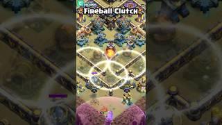 Fireball Clutch (Clash of Clans) | #shorts #clashofclans