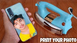 Print Your Photo Mobile Back Cover // easy way.