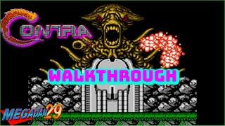 Contra NES No death run walkthrough |MEGADAN29|