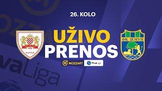 Borac 1926 - Zemun Mozzart Bet Prva liga Srbije 2024/25 26. Kolo