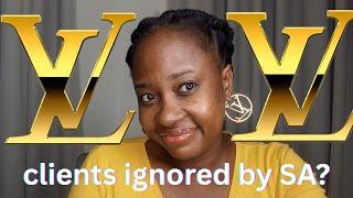 Louis Vuitton SA *IGNORES* female clients but prefers male clients ?? || Haya Glamazon (Subtitles)