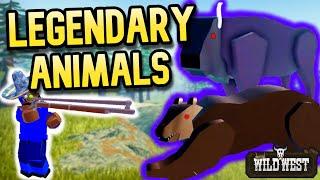 How to Find Legendary Animals - The Wild West UPDATE (Roblox)