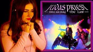 THIS IS SO FUN!!! First Time Reaction To JUDAS PRIEST - "BREAKING THE LAW"