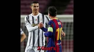 Ronaldo and Messi 2 goat's edit#edits#ronaldo#messi