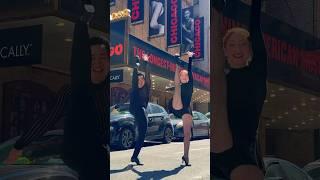 Chicago on the streets of nyc with @Melissa_Becraft  #dance #musicaltheatre #broadway #chicago