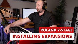 Roland V-Stage - Model Expansion Installation