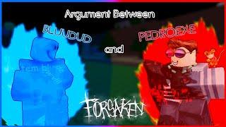 An argument between Bluudud and Pedro.exe - Forsaken animation