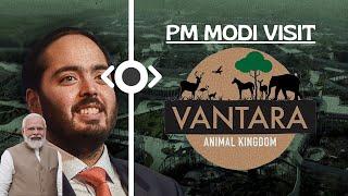 Breaking News! PM Modi & Anant Ambani’s Special Vantara Visit!  @pmoindia #vantara