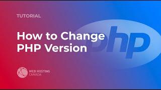 How to change PHP version in cPanel