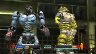 Real steel game(Живая сталь) Амбуш уничтожает роботов #5