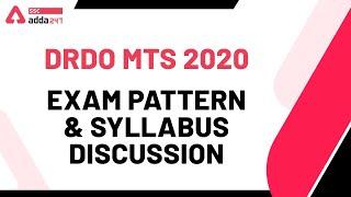 DRDO MTS 2020 | Exam Pattern & Syllabus Discussion