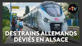 La déviation de trains de fret allemands vers l'Alsace suscite la colère des usagers