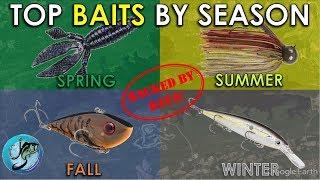 Best Bass Fishing Baits in Each Season Backed by Data! | Best Bass Lures