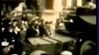 Old cine film footage of Hull ~ First section Pre-war Hull. Second section War recruitment drive.