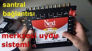 NEXT MULTISWITCH MERKEZİ UYDU KURULUMU NASIL YAPILIR