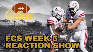 Week 5 Reaction Show | The FCS College Football Experience