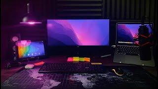 How to Setup a MacBook Desk for Maximum productivity!