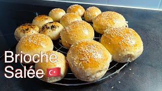 BRIOCHE SALÉE RECETTE TURQUE