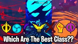 Showcase & Which Are The Best Reawakening Classes In Solo Blox Leveling