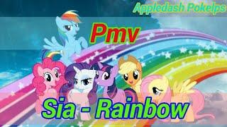 [Pmv] Rainbow - Sia (My little pony the movie song)