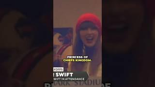 Taylor Swift named NFL Most Valuable Princess (MVP)  #shorts #taylorswift #nfl