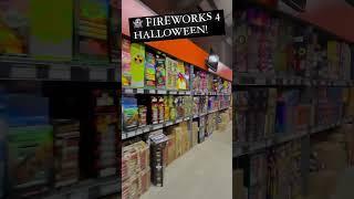 Buying Fireworks For Halloween!?  #fireworks #reels