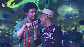 Papon & Zubeen Sing Together | Shyamkanu Mahanta | North East Festival 2018