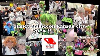 planet anime kansas city 2024 !! | mini-vlog | cosplay | 🪐