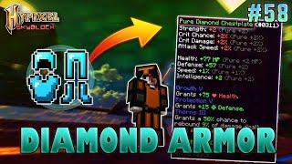 Regular Diamond Set Fully Enchanted? | Hypixel Skyblock - Minecraft EP. 58