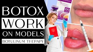 BOTOX - working on models / Training / BOTULINUM THERAPY