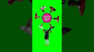 #ronaldo #007 stop circle challenge  green screen