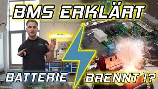 BATTERIE BRENNT MIT FEHLERHAFTEM BMS | BATTERIEMANAGEMENTSYSTEM ERKLÄRT Alex Tech Time #5 | ESDI EV