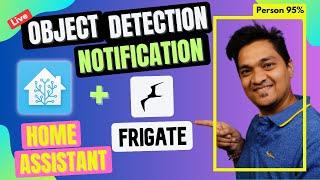 How To Setup Frigate With Home Assistant & Receive Person Detection Notification  | Step by Step