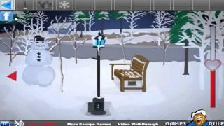 Snow World Escape (solution du jeu)