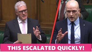 Watch how Things Escalated Quickly between Reform UK and SNP in Parliament