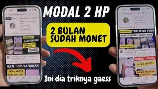 Pakai 2 HP 2 Bulan Bisa Monet tutorial versi tahun 2022