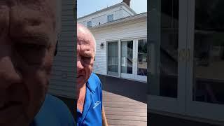 Staining an Ipe Deck with Messmer’s and the #wizardofwood! #youtubeshorts #restoration #messmer