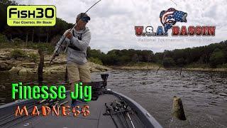 Finesse Jigs are Getting the Bites on Truman Lake in the USA Bassin Tourney Vlog 6-02-24