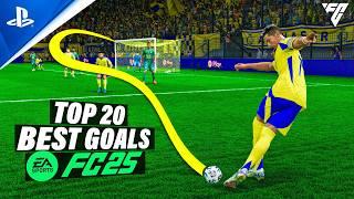 FC 25 | TOP 20 GOALS #3 PS5 PRO [4K60FPS]