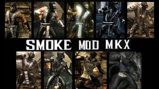 Mortal Kombat X ALL SMOKE MKX Costume Skin KLASSIC Cyber, Ninja and more PC Mod MK MKXL update