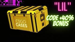 How earn cash with csgo net   Cases with skins +promocode 40%!